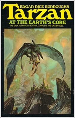 FANTASY book by Edgar Rice Burroughs titled Tarzan at the Earth's Core