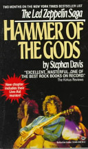 MUSIC book by Stephen Davis titled Hammer of the Gods