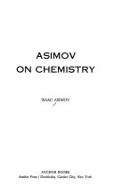 SCIENCE book by Isaac Asimov titled Asimov on Chemistry