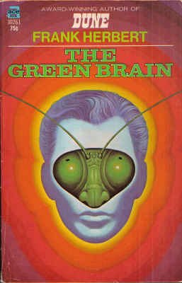 FANTASY book by Frank Herbert titled The Green Brain