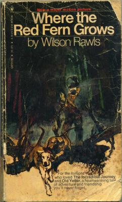 WESTERN book by Wilson Rawls titled Where the Red Fern Grows