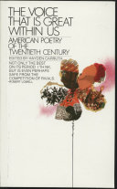 POETRY book by Hayden Carruth titled The Voice that is Great Within Us