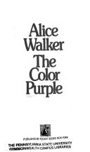 FICTION book by Alice Walker titled The Color Purple