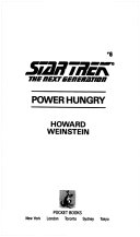 SCIENCE FICTION book by Howard Weinstein titled Power Hungry