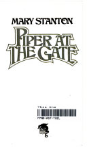 FANTASY book by Mary Stanton titled Piper at the Gate