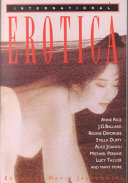 EROTICA book by Maxim Jakubowski titled The Mammoth Book of International Erotica