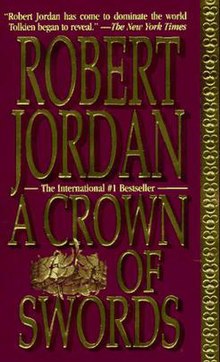 FANTASY book by Robert Jordan titled A Crown of Swords