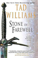 FANTASY book by Tad Williams titled Stone of Farewell