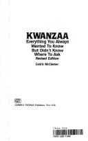 NON-FICTION book by Cedric McClester titled Kwanzaa