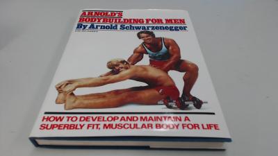 SPORT book by Arnold Schwarzenegger, Bill Dobbins titled Arnolds Bodybuilding for Men